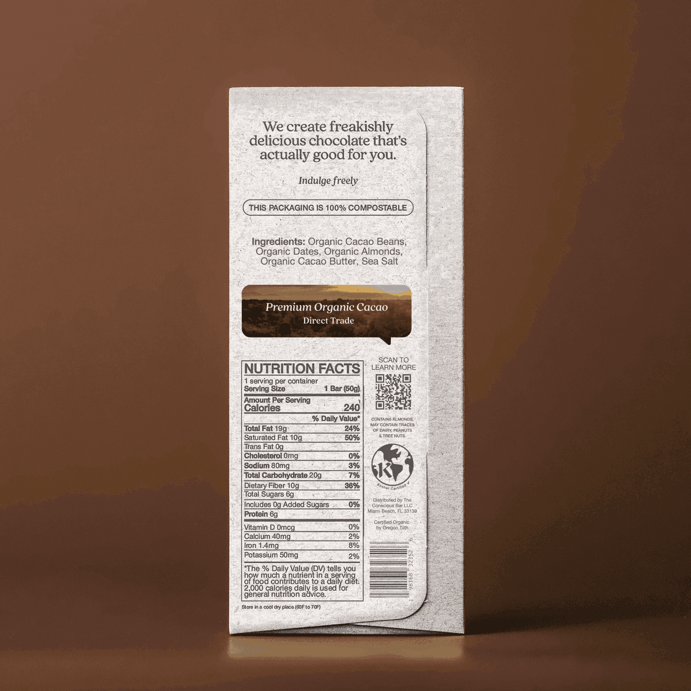 Almond Sea Salt - The Conscious Bar
