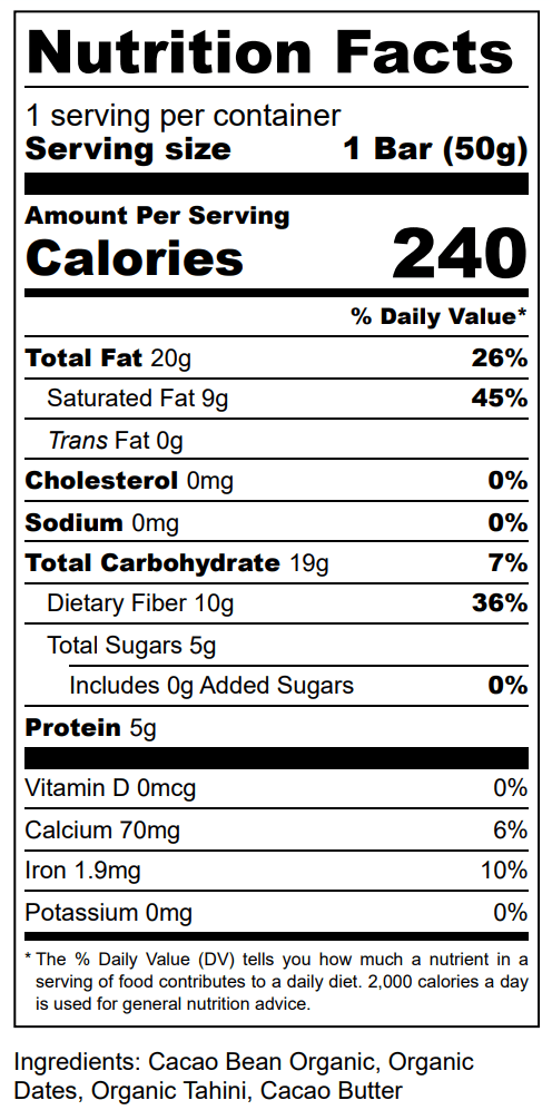Creamy_Tahini - The Conscious Bar